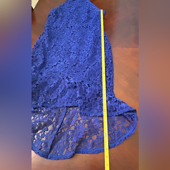 Enfocus Studio Navy Lace Midi Dress - Picture 6 of 9